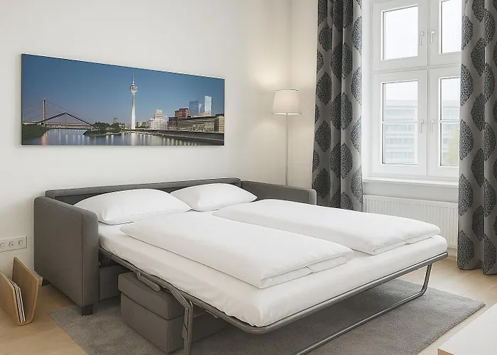 The Red - Living By The Rhine شقة فندقية دوسلدورف